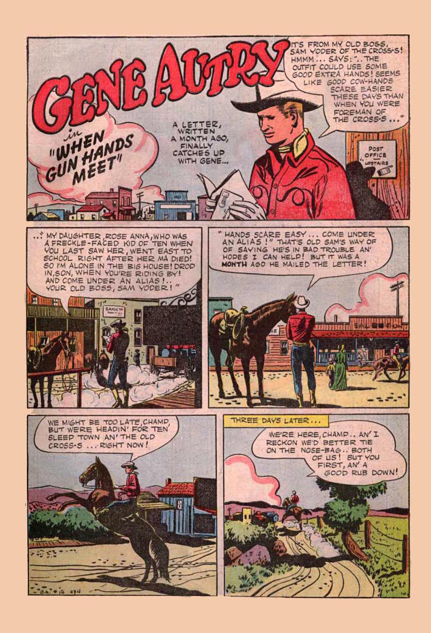 Gene Autry Comics (1946) issue 14 - Page 3