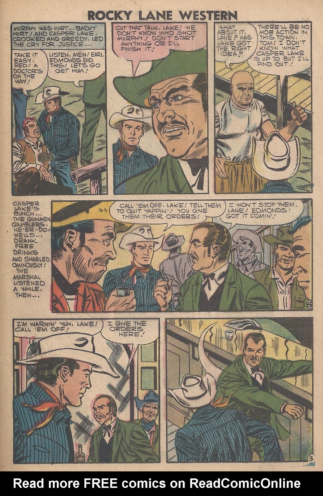 Rocky Lane Western (1954) issue 80 - Page 21