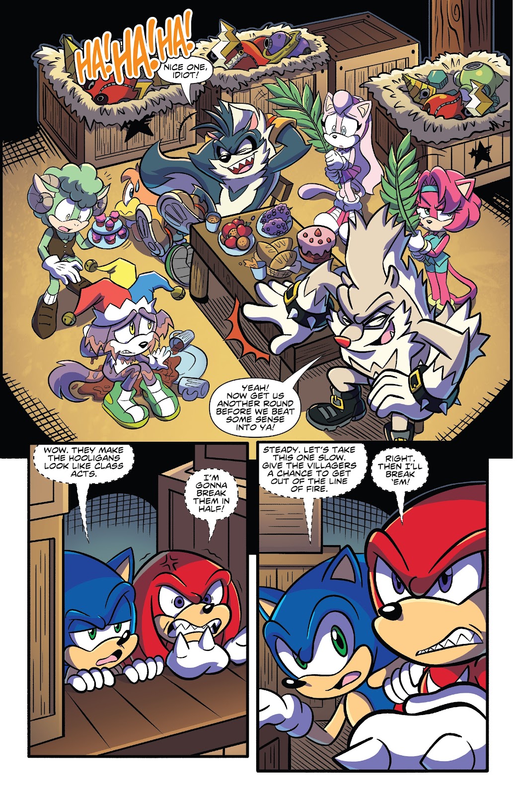 Sonic the Hedgehog: Knuckles' Greatest Hits issue TPB - Page 11