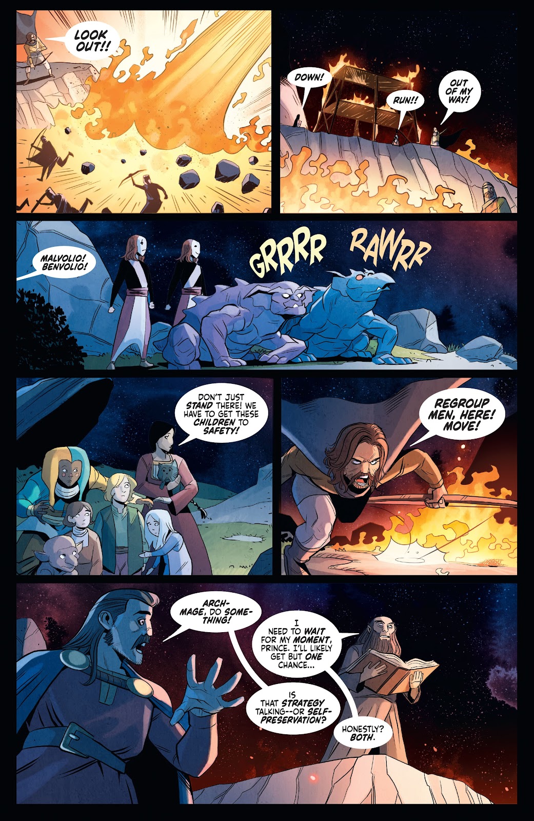 Gargoyles: Dark Ages issue 6 - Page 12