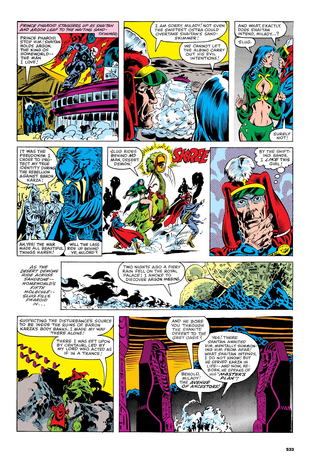 Micronauts: The Original Marvel Years Omnibus issue TPB (Part 3) - Page 44