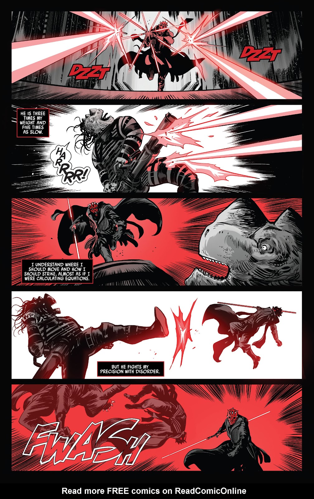 Star Wars: Darth Maul - Black, White & Red issue 1 - Page 19