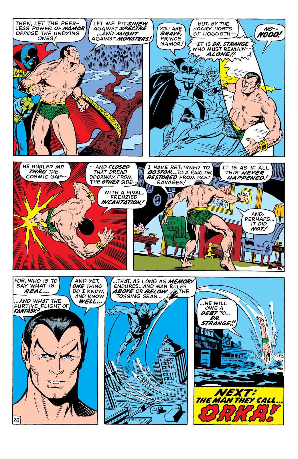 Namor, The Sub-Mariner Epic Collection: Enter The Sub-Mariner issue Who Strikes For Atlantis (Part 2) - Page 168