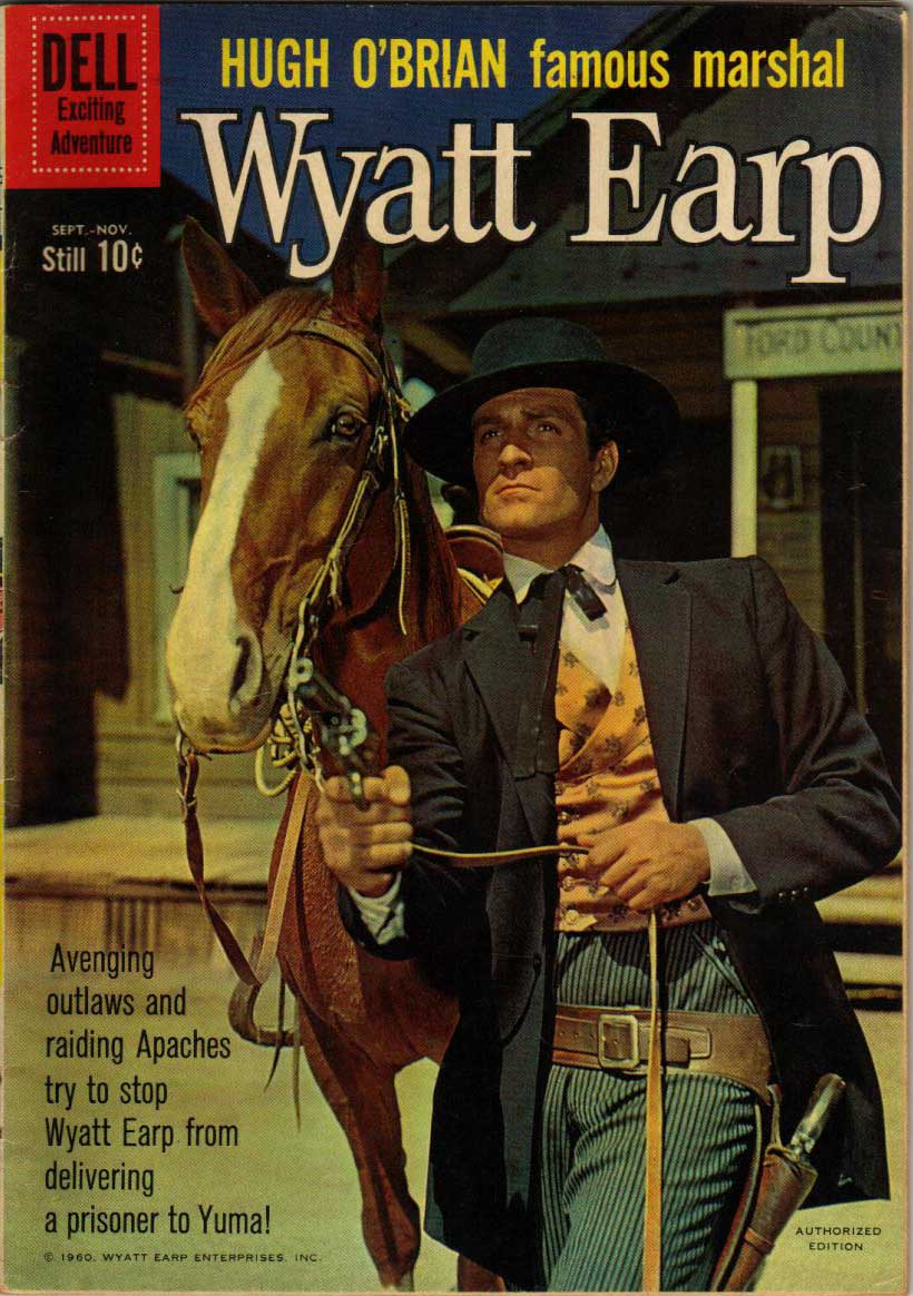 Hugh O'Brian, Famous Marshal Wyatt Earp issue 12 - Page 1