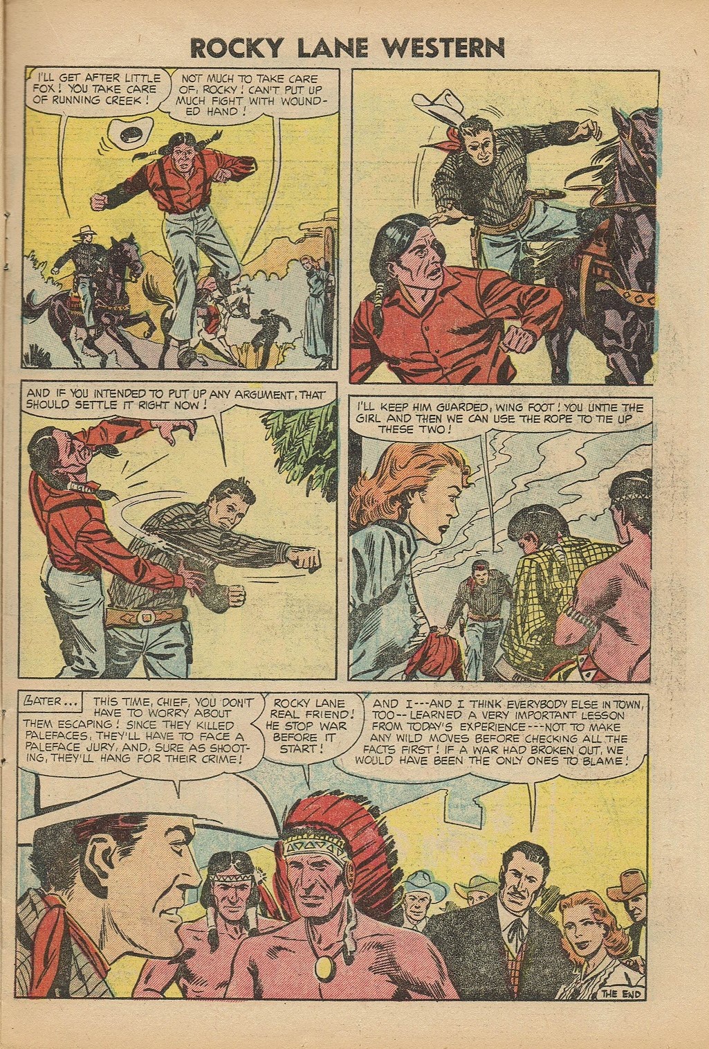 Rocky Lane Western (1954) issue 61 - Page 15