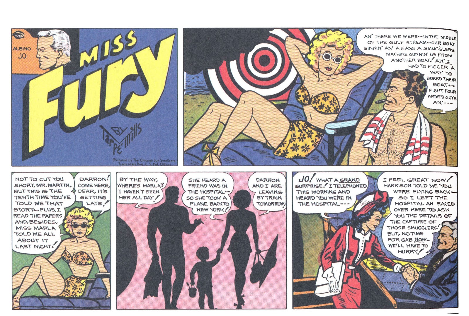 Miss Fury Sensational Sundays 1944-1949 issue TPB (Part 2) - Page 11