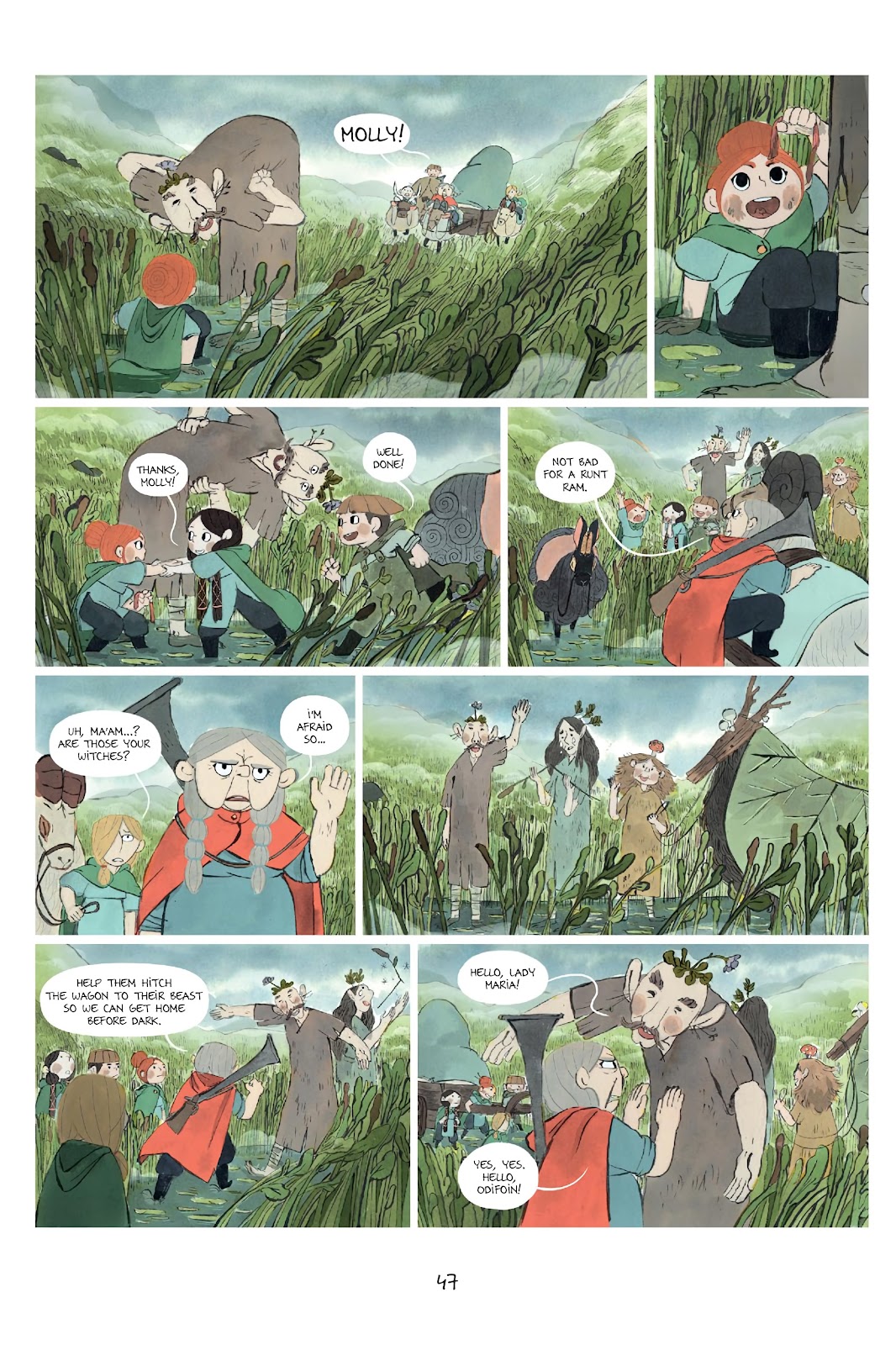 Shepherdess Warriors issue TPB - Page 48