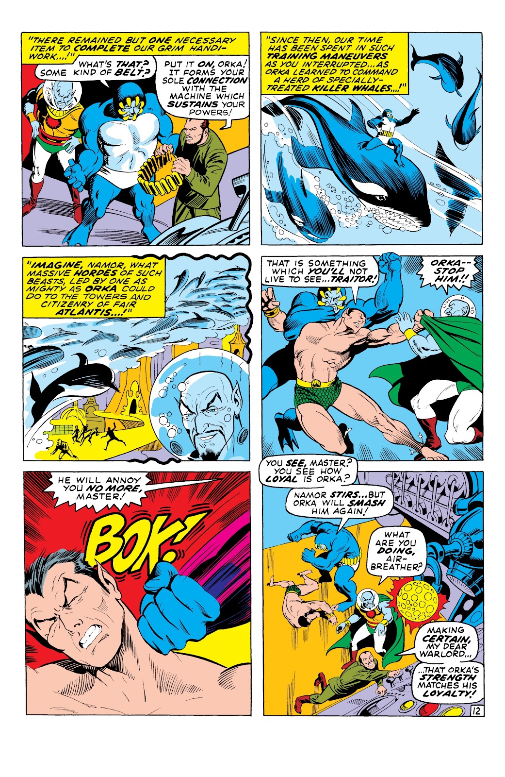 Namor, The Sub-Mariner Epic Collection: Enter The Sub-Mariner issue Who Strikes For Atlantis (Part 2) - Page 181