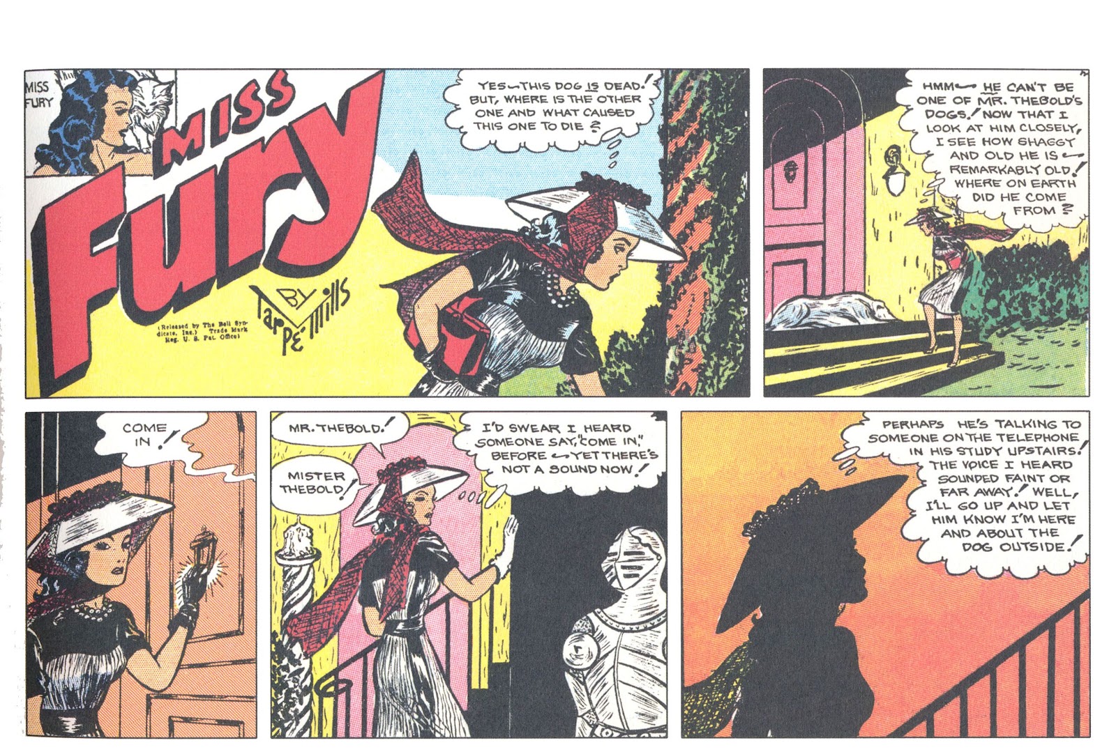 Miss Fury Sensational Sundays 1944-1949 issue TPB (Part 2) - Page 109
