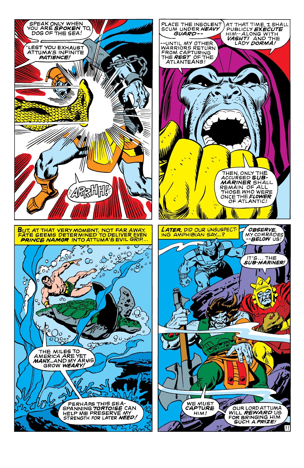 Namor, The Sub-Mariner Epic Collection: Enter The Sub-Mariner issue Who Strikes For Atlantis (Part 1) - Page 16