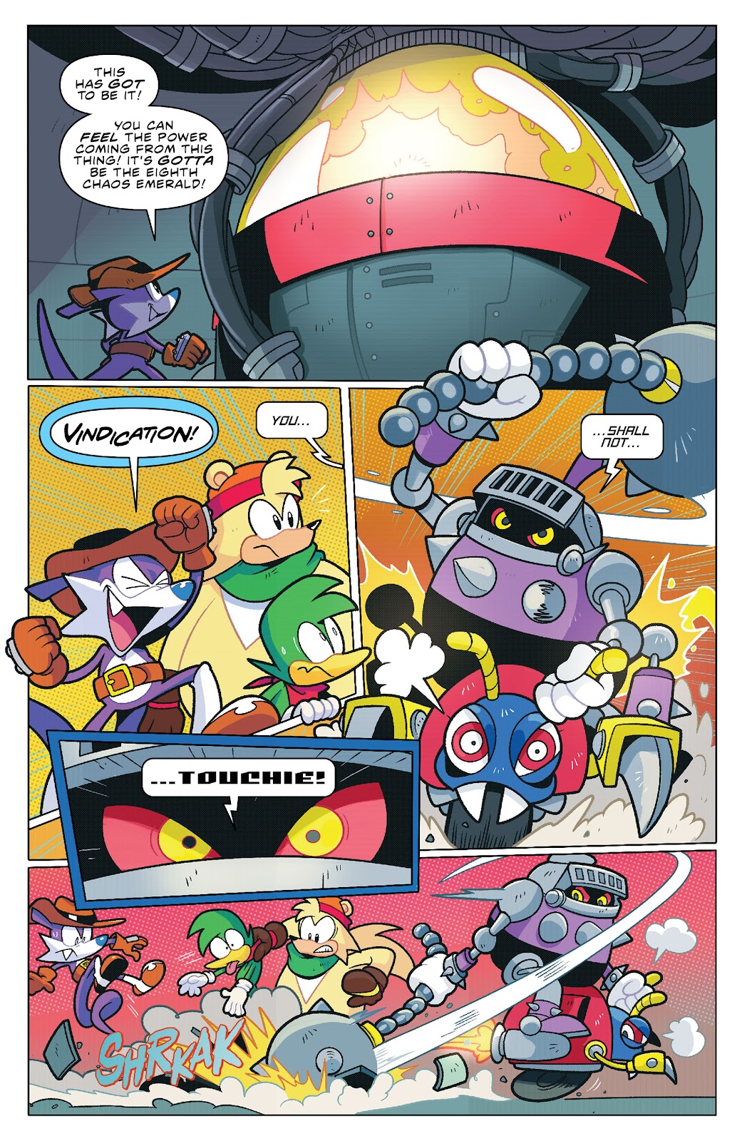 Sonic the Hedgehog: Fang the Hunter issue 3 - Page 16