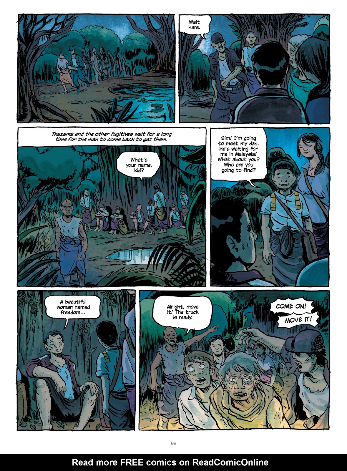 Burmese Moons issue TPB - Page 97