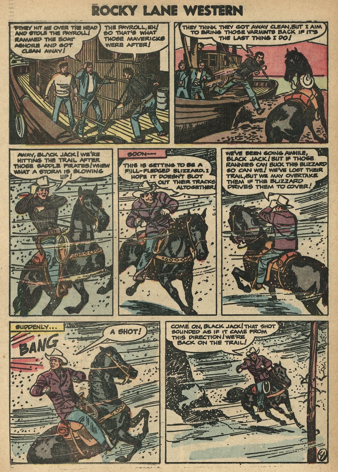 Rocky Lane Western (1954) issue 58 - Page 28