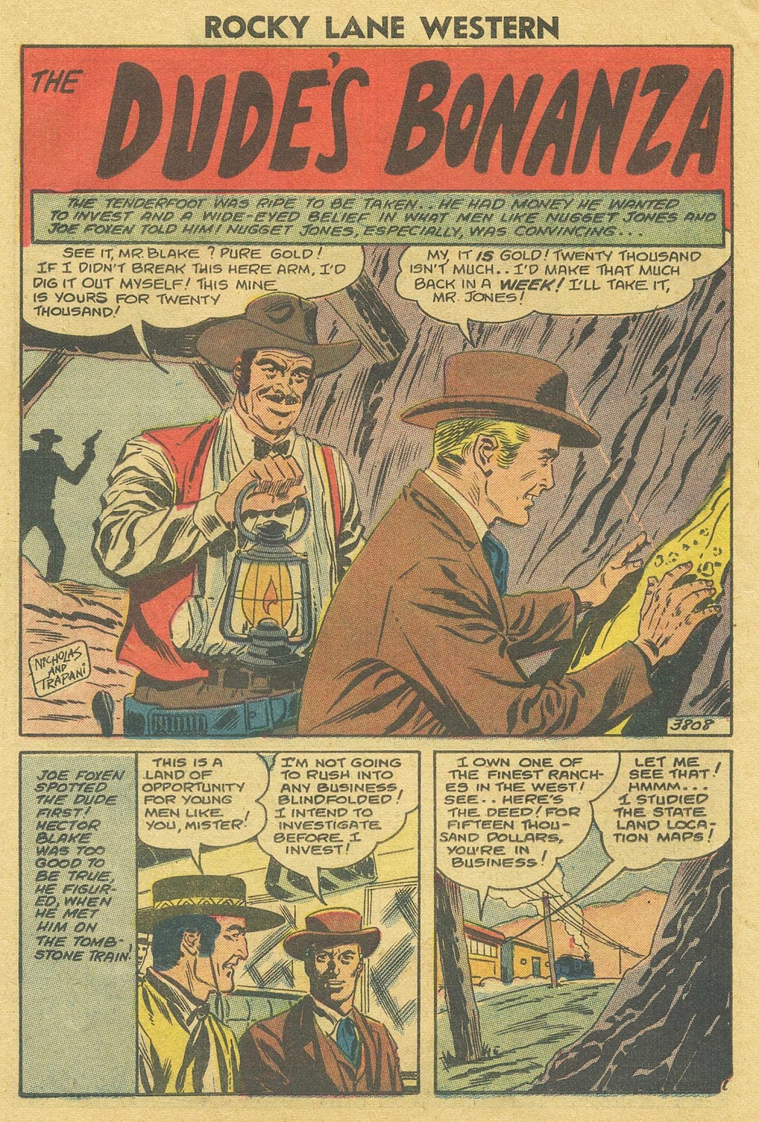 Rocky Lane Western (1954) issue 81 - Page 26