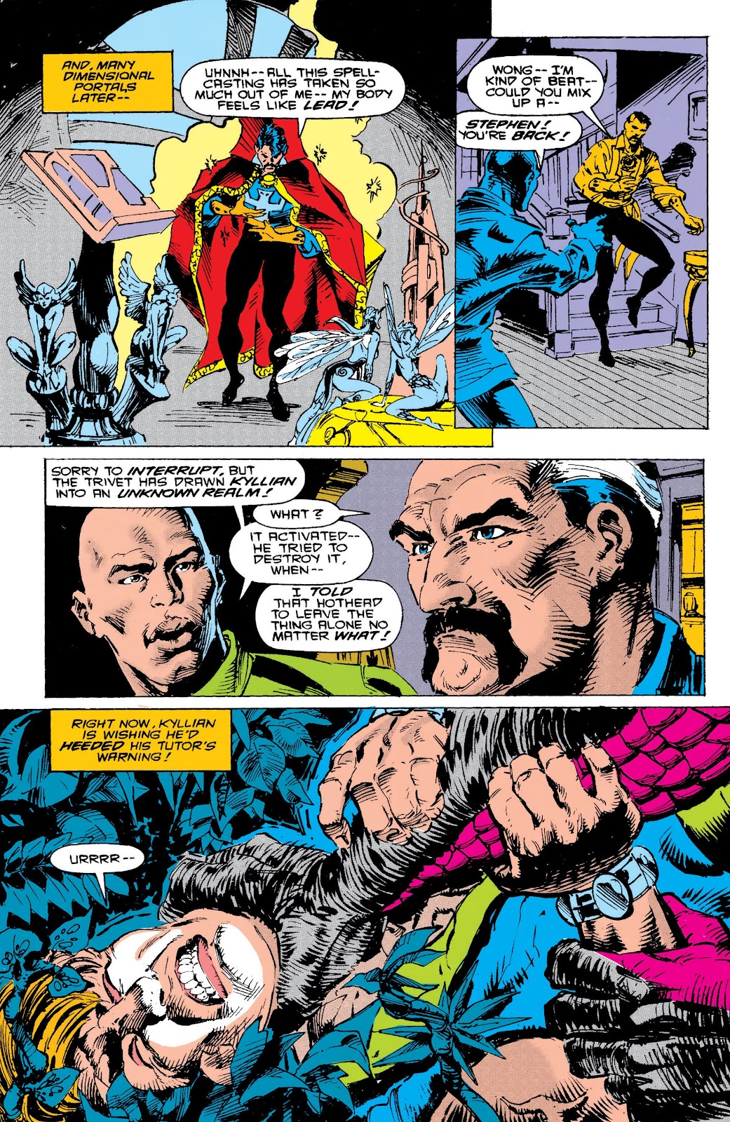Doctor Strange Epic Collection: Infinity War issue Nightmare on Bleecker Street (Part 2) - Page 165