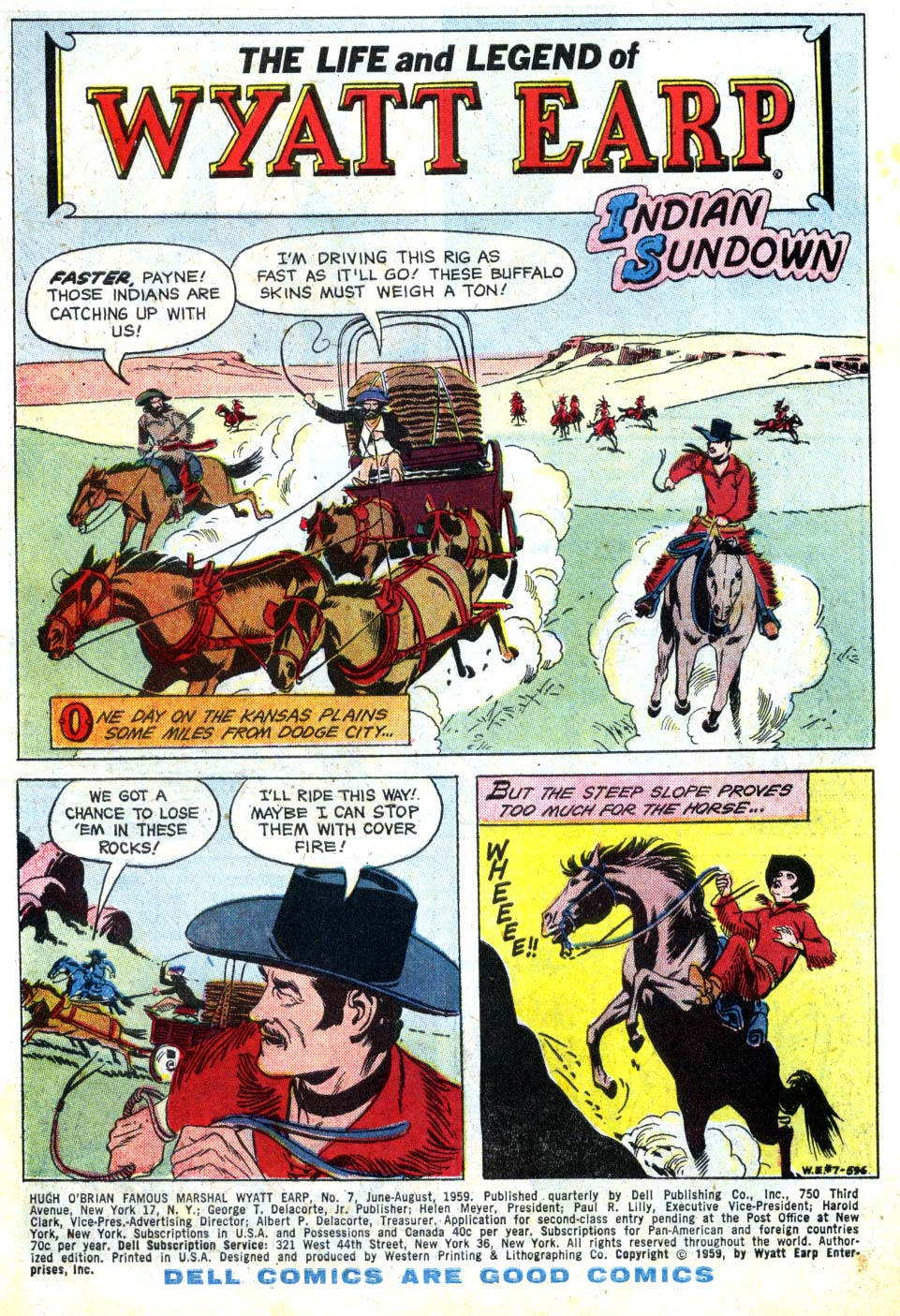 Hugh O'Brian, Famous Marshal Wyatt Earp issue 7 - Page 3