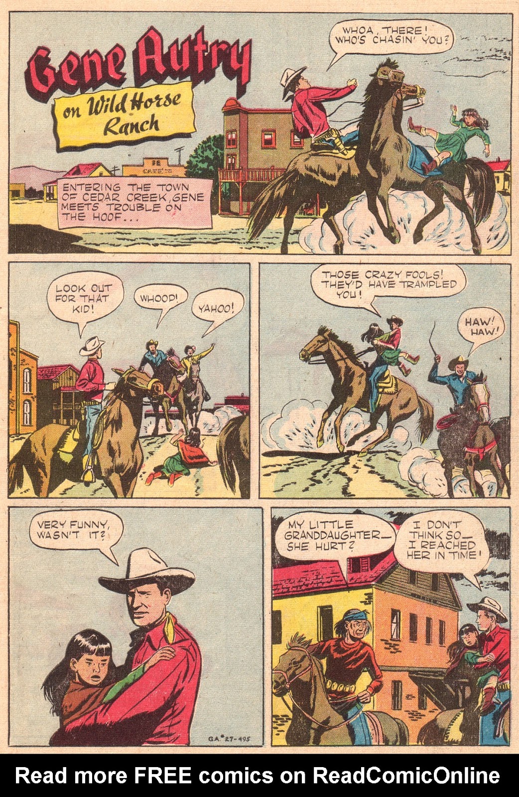 Gene Autry Comics (1946) issue 27 - Page 3