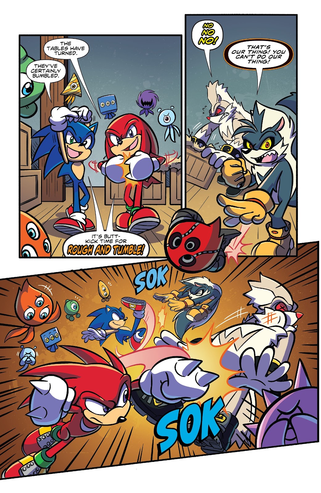 Sonic the Hedgehog: Knuckles' Greatest Hits issue TPB - Page 20