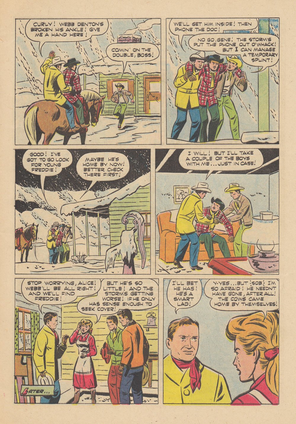 Gene Autry Comics (1946) issue 93 - Page 5