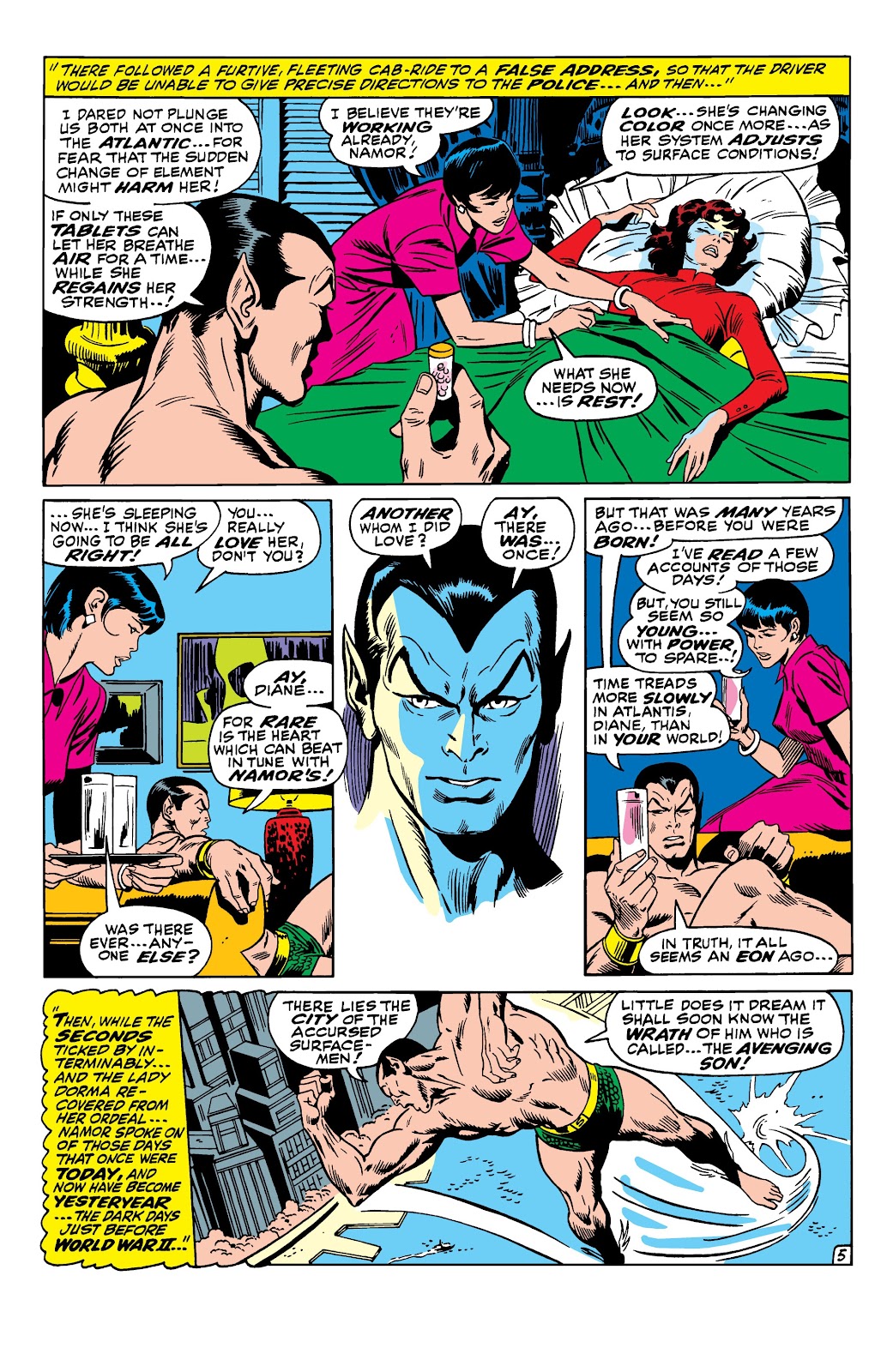 Namor, The Sub-Mariner Epic Collection: Enter The Sub-Mariner issue Who Strikes For Atlantis (Part 1) - Page 94