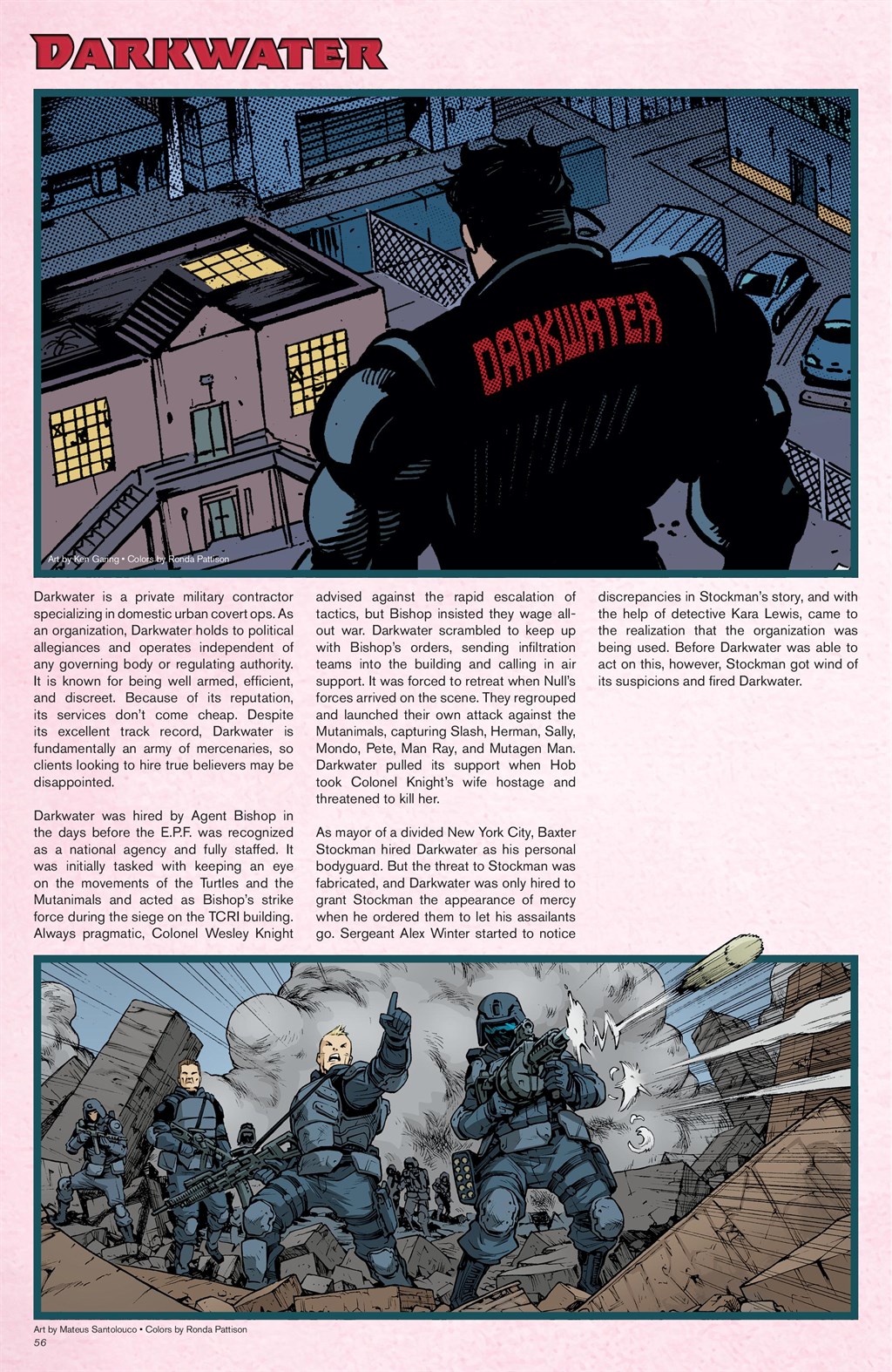 Teenage Mutant Ninja Turtles: Sourcebook issue 2 - Page 50