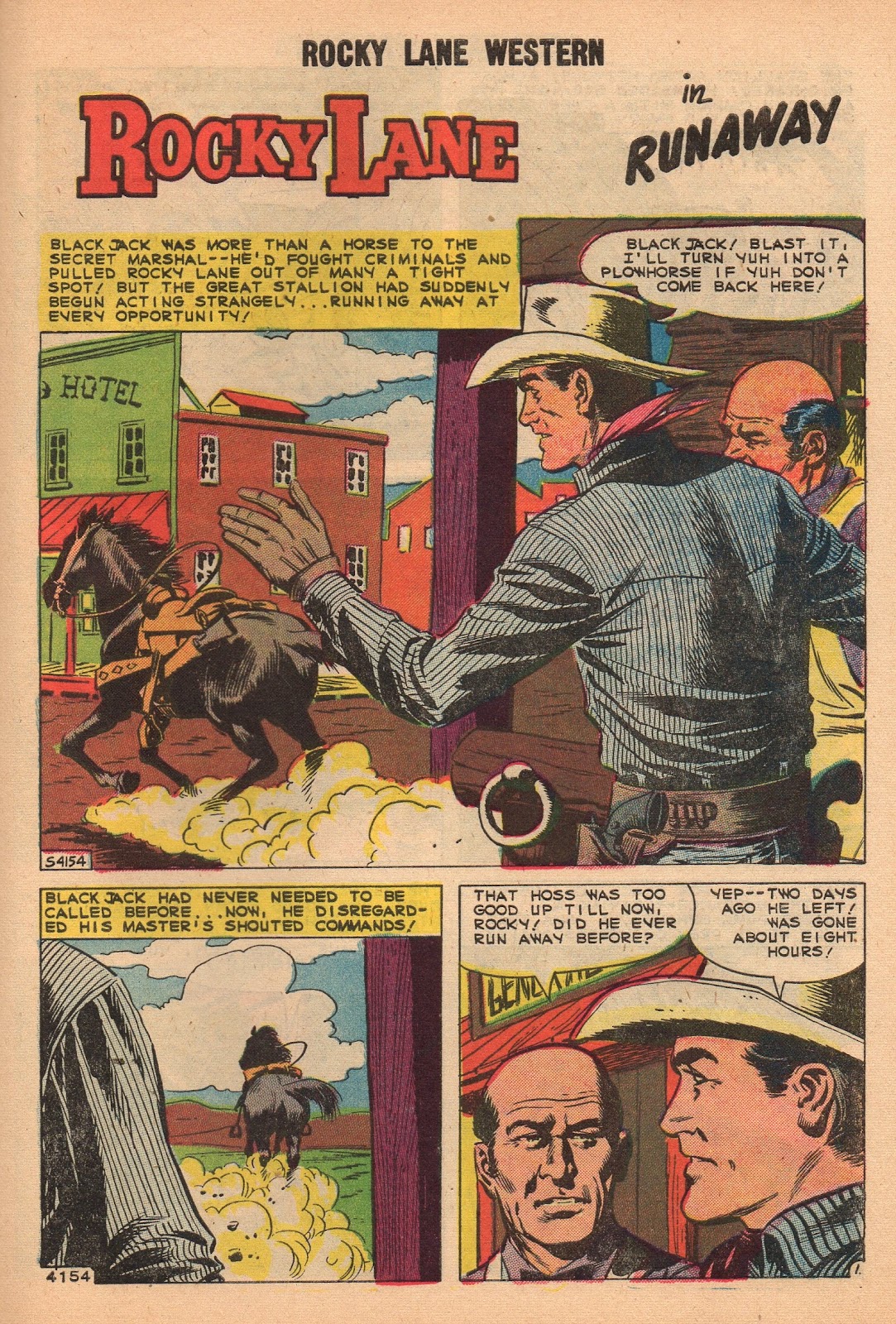 Rocky Lane Western (1954) issue 86 - Page 27