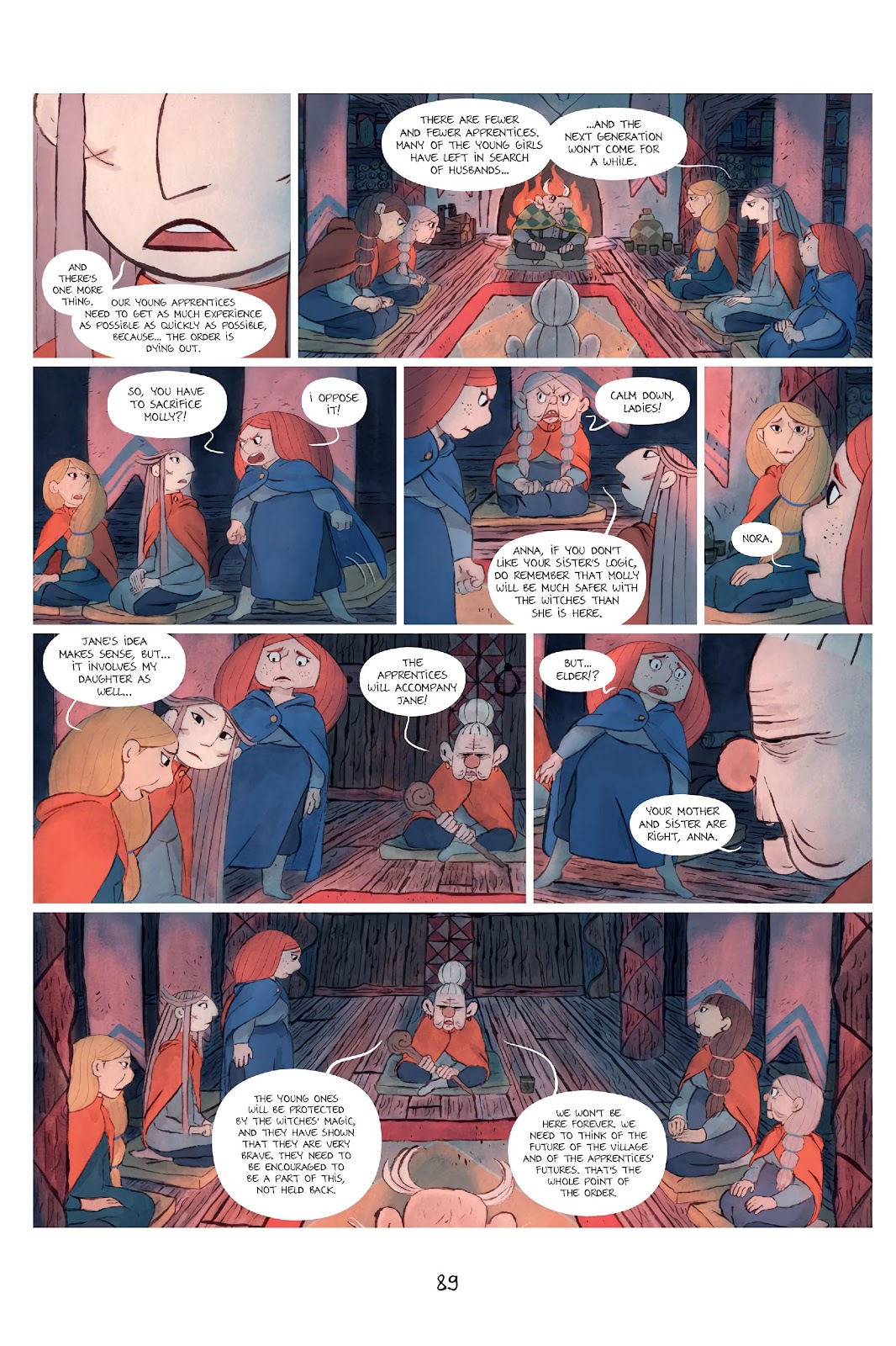 Shepherdess Warriors issue TPB - Page 90