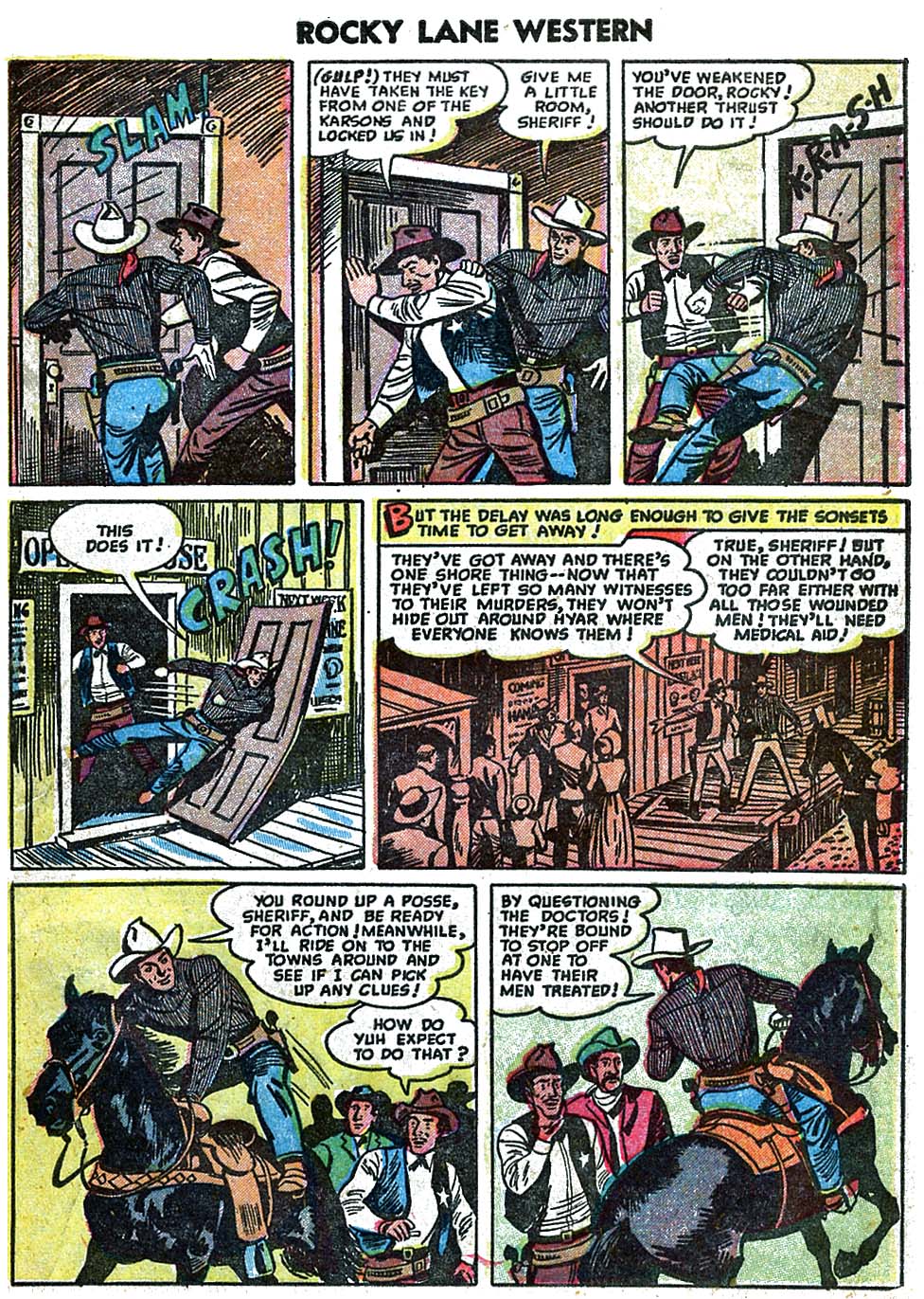 Rocky Lane Western (1954) issue 60 - Page 26