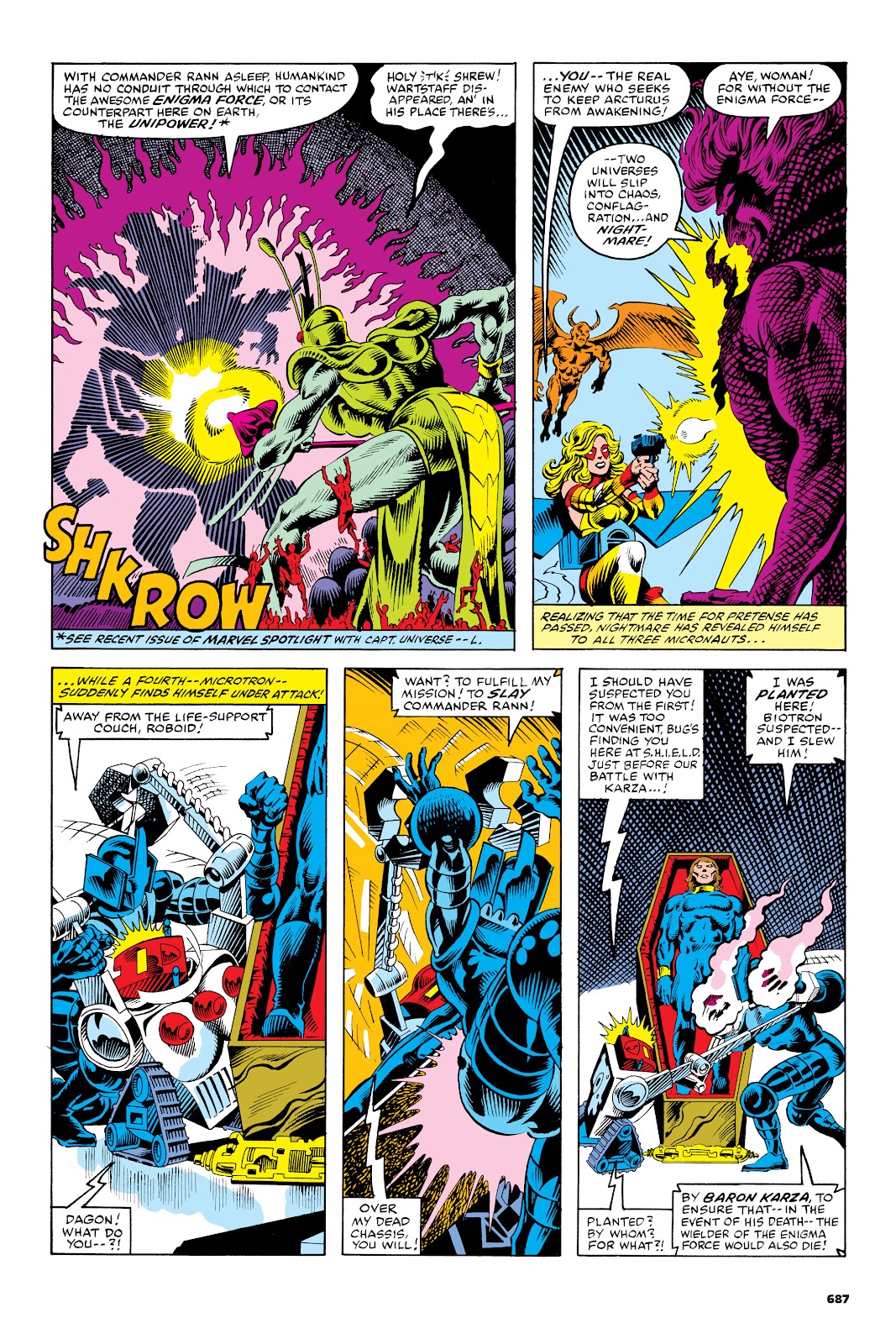 Micronauts: The Original Marvel Years Omnibus issue TPB (Part 3) - Page 194