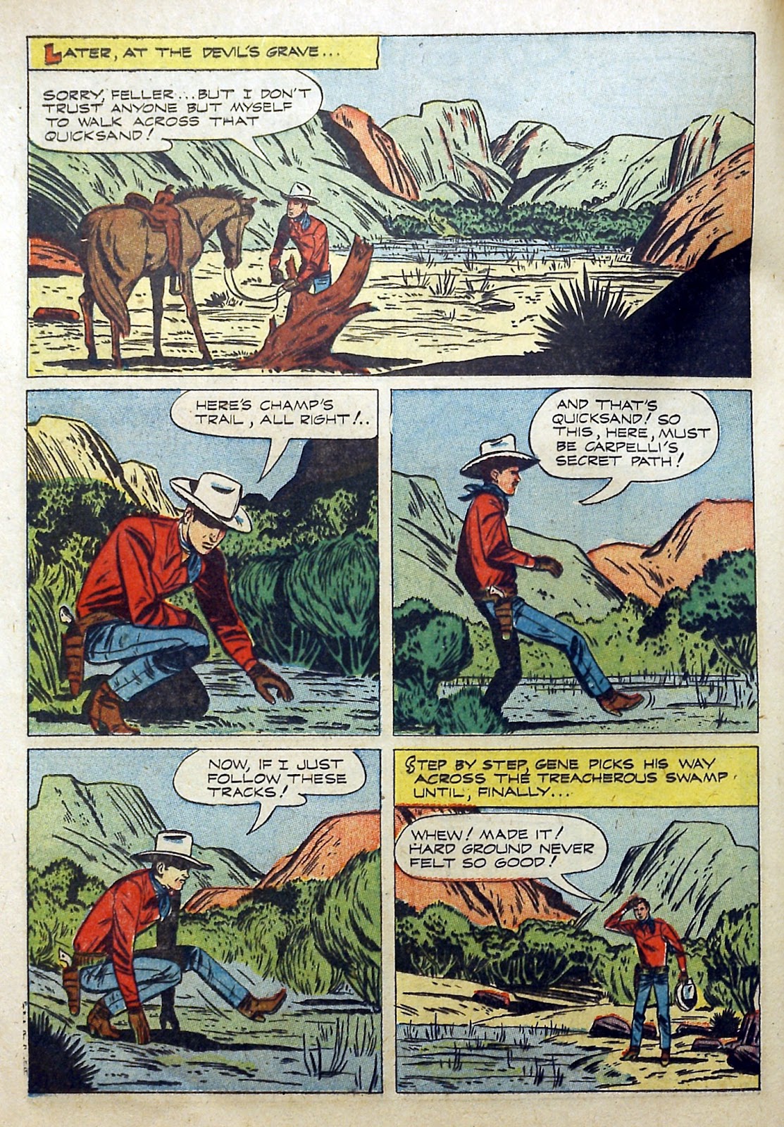 Gene Autry Comics (1946) issue 61 - Page 20