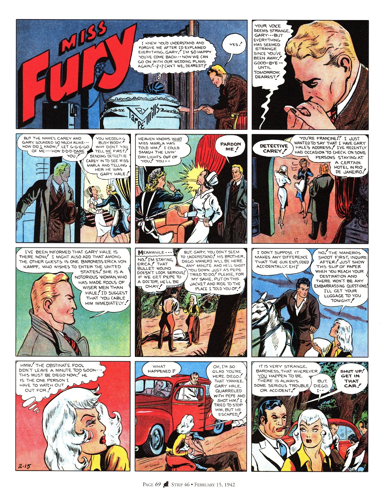 Miss Fury: Sensational Sundays 1941-1944 issue TPB - Page 77