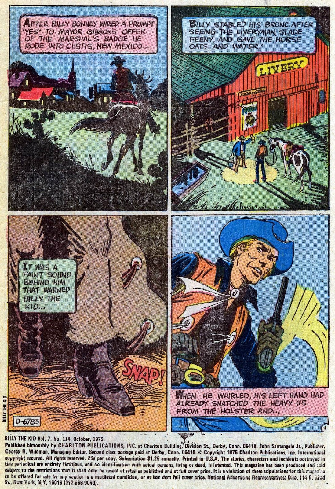 Billy the Kid issue 114 - Page 2