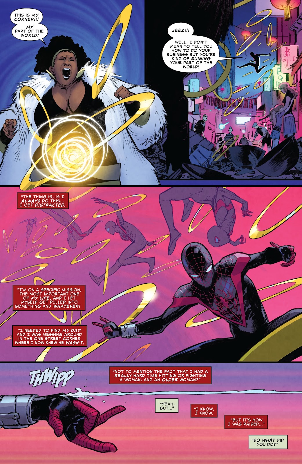 Spider-Gwen: Ghost-Spider Modern Era Epic Collection: Edge of Spider-Verse issue Weapon of Choice (Part 1) - Page 230
