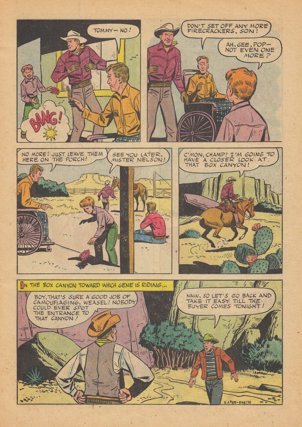 Gene Autry Comics (1946) issue 88 - Page 11