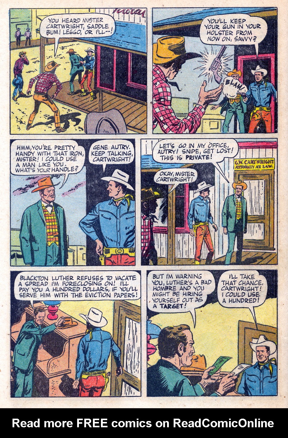 Gene Autry Comics (1946) issue 73 - Page 36