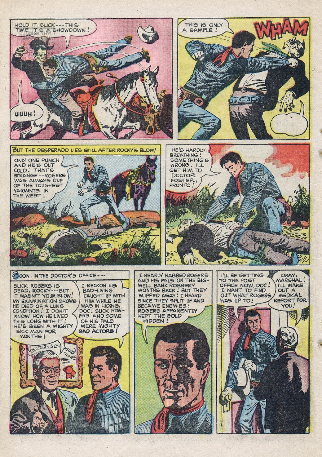 Rocky Lane Western (1954) issue 67 - Page 6