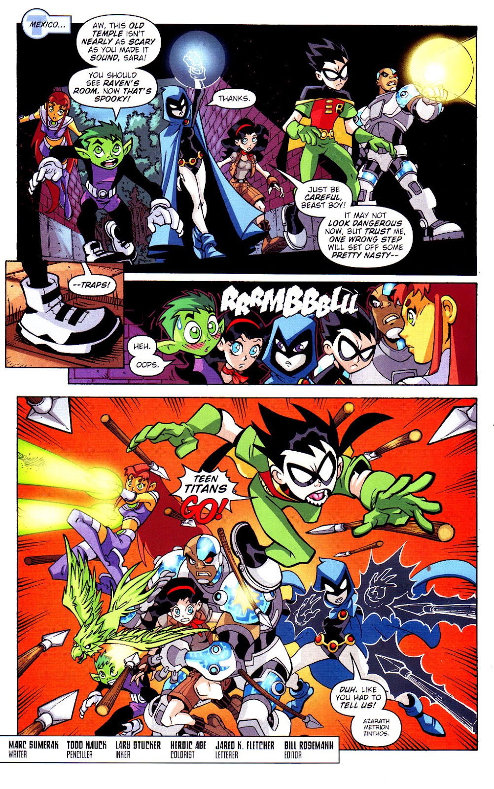 Teen Titans: Sparktop issue Full - Page 2