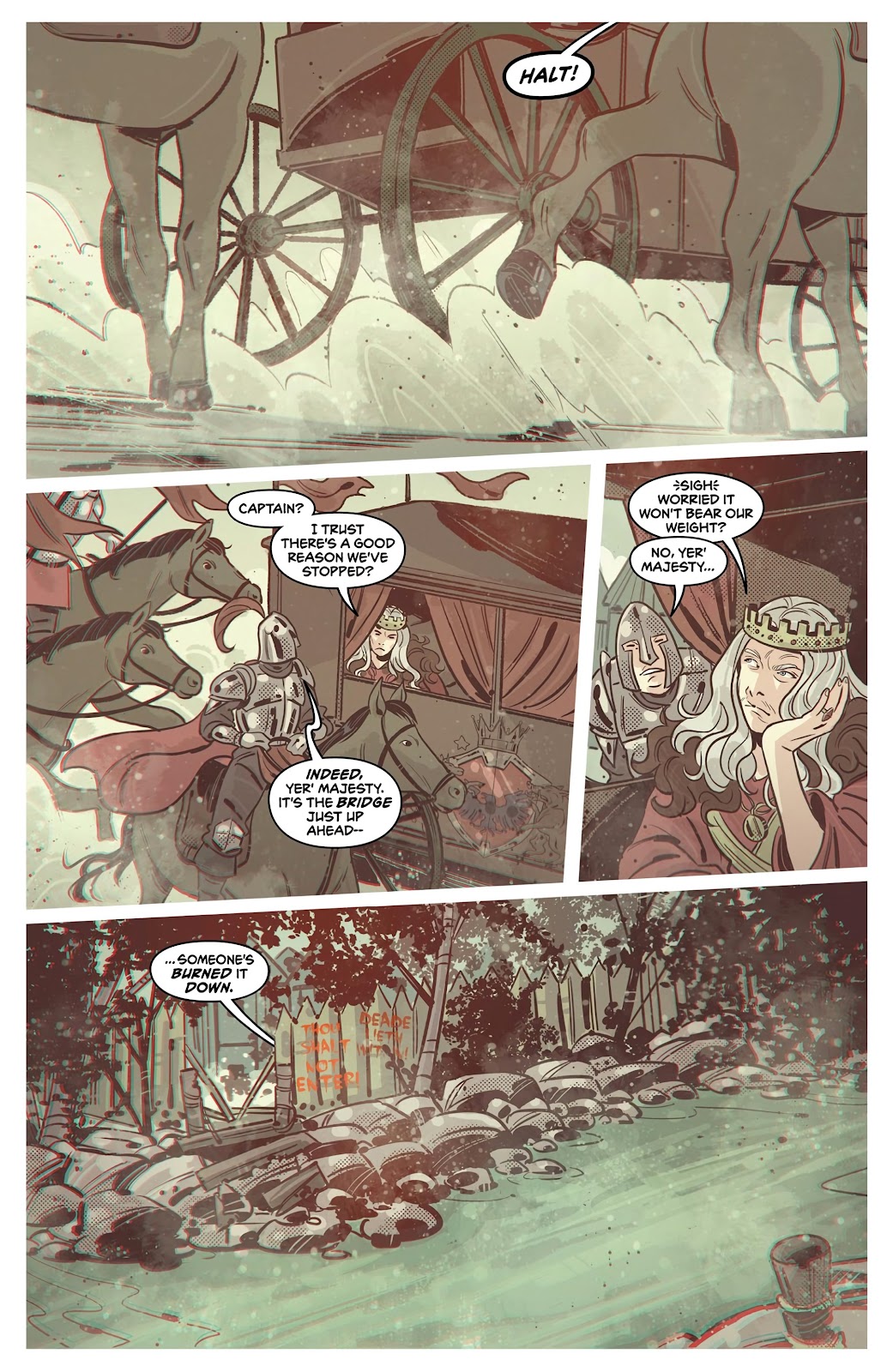 Snow White Zombie Apocalypse: Reign of the Blood-Covered King issue Full - Page 10