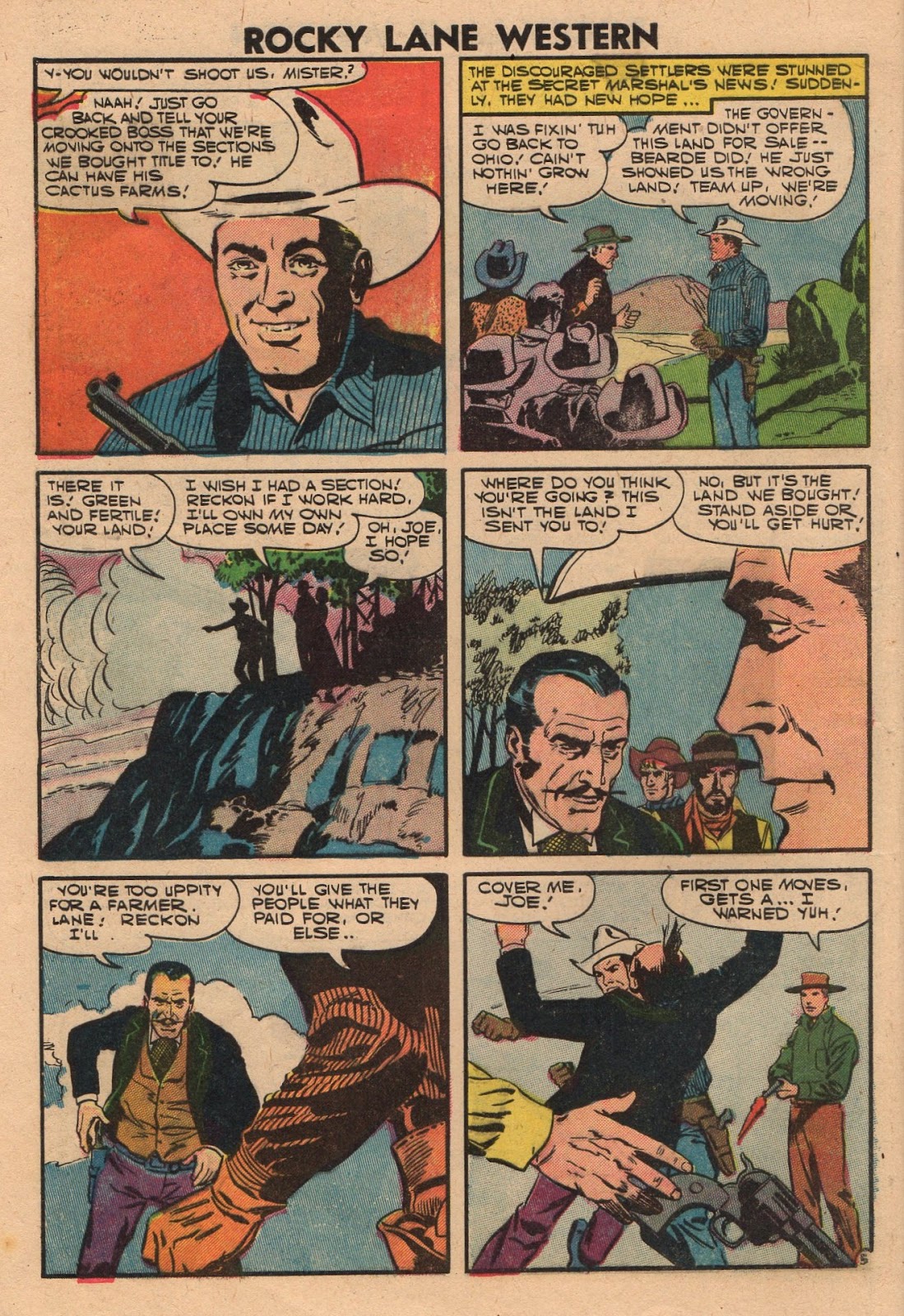 Rocky Lane Western (1954) issue 76 - Page 8