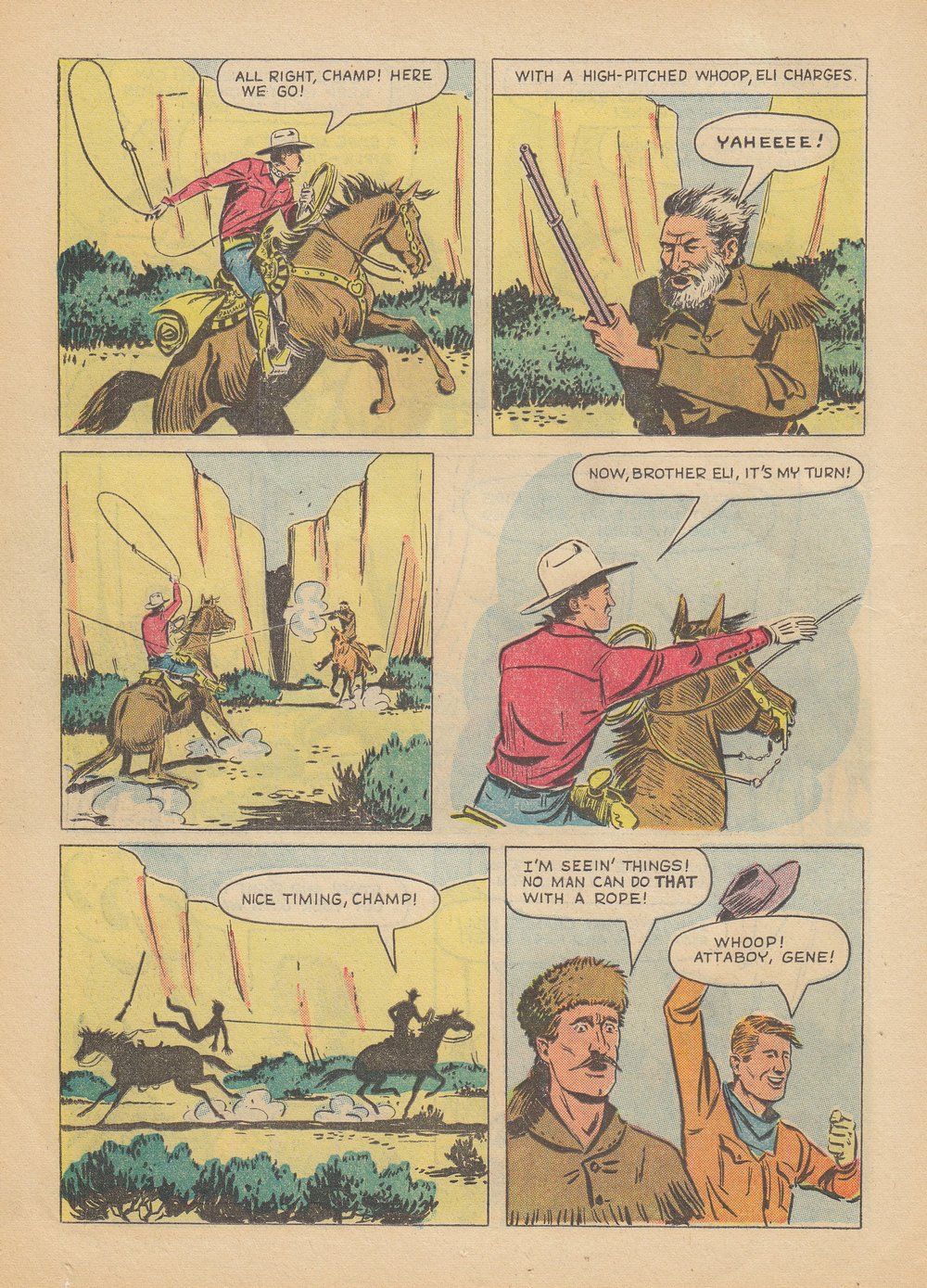 Gene Autry Comics (1946) issue 23 - Page 14