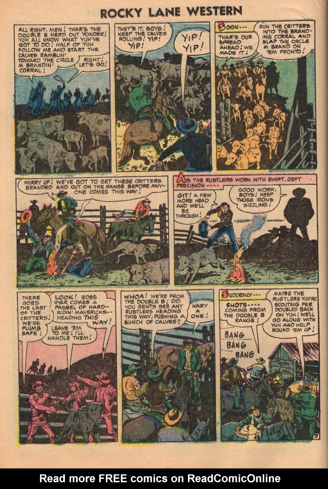 Rocky Lane Western (1954) issue 70 - Page 12