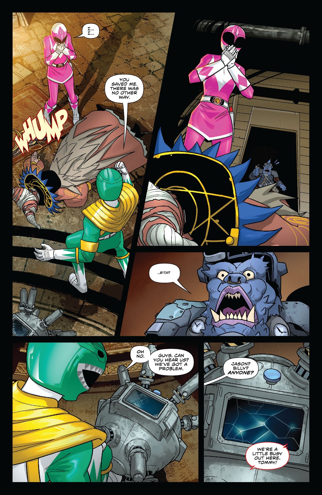 Mighty Morphin Power Rangers: The Return issue 2 - Page 10