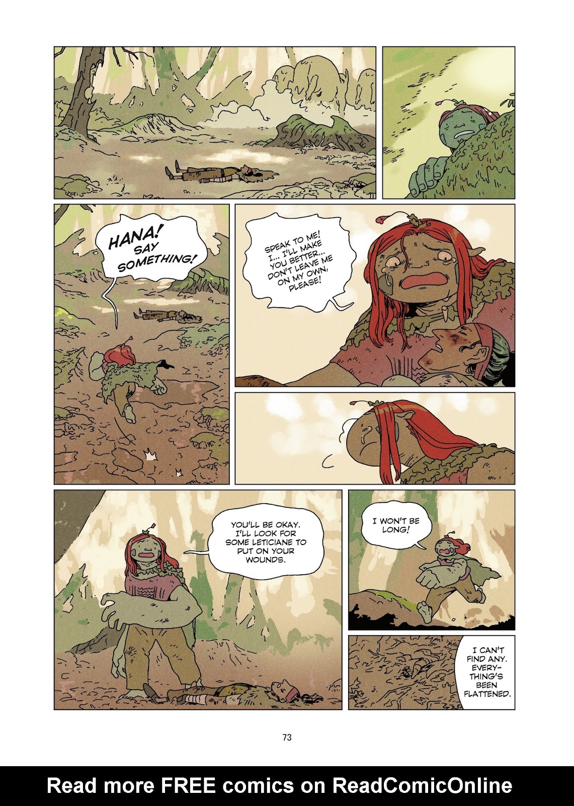 Hana and Taru: The Forest Giants issue TPB (Part 1) - Page 71