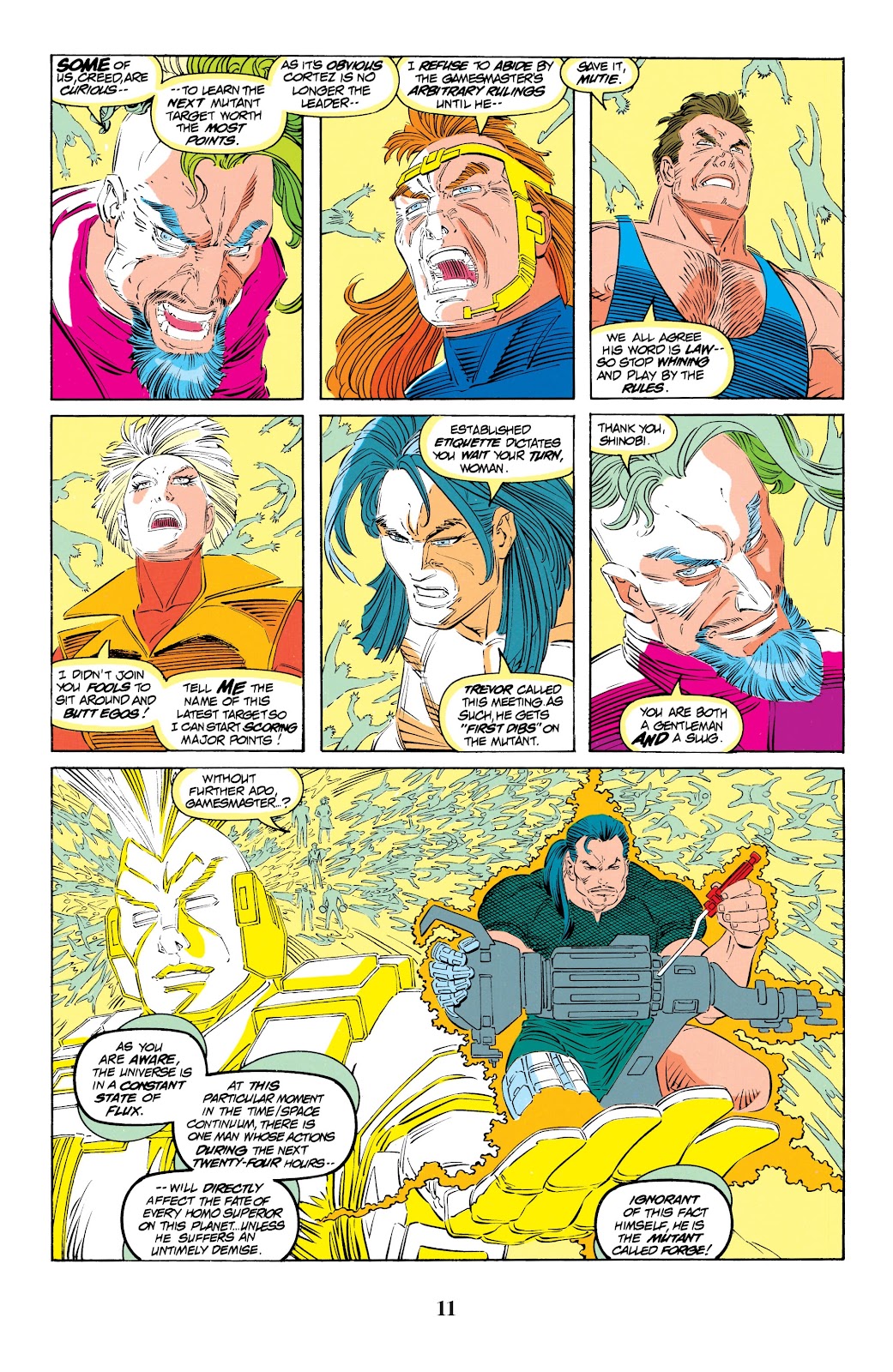 X-Men Epic Collection: Second Genesis issue Fatal Attractions (Part 1) - Page 11