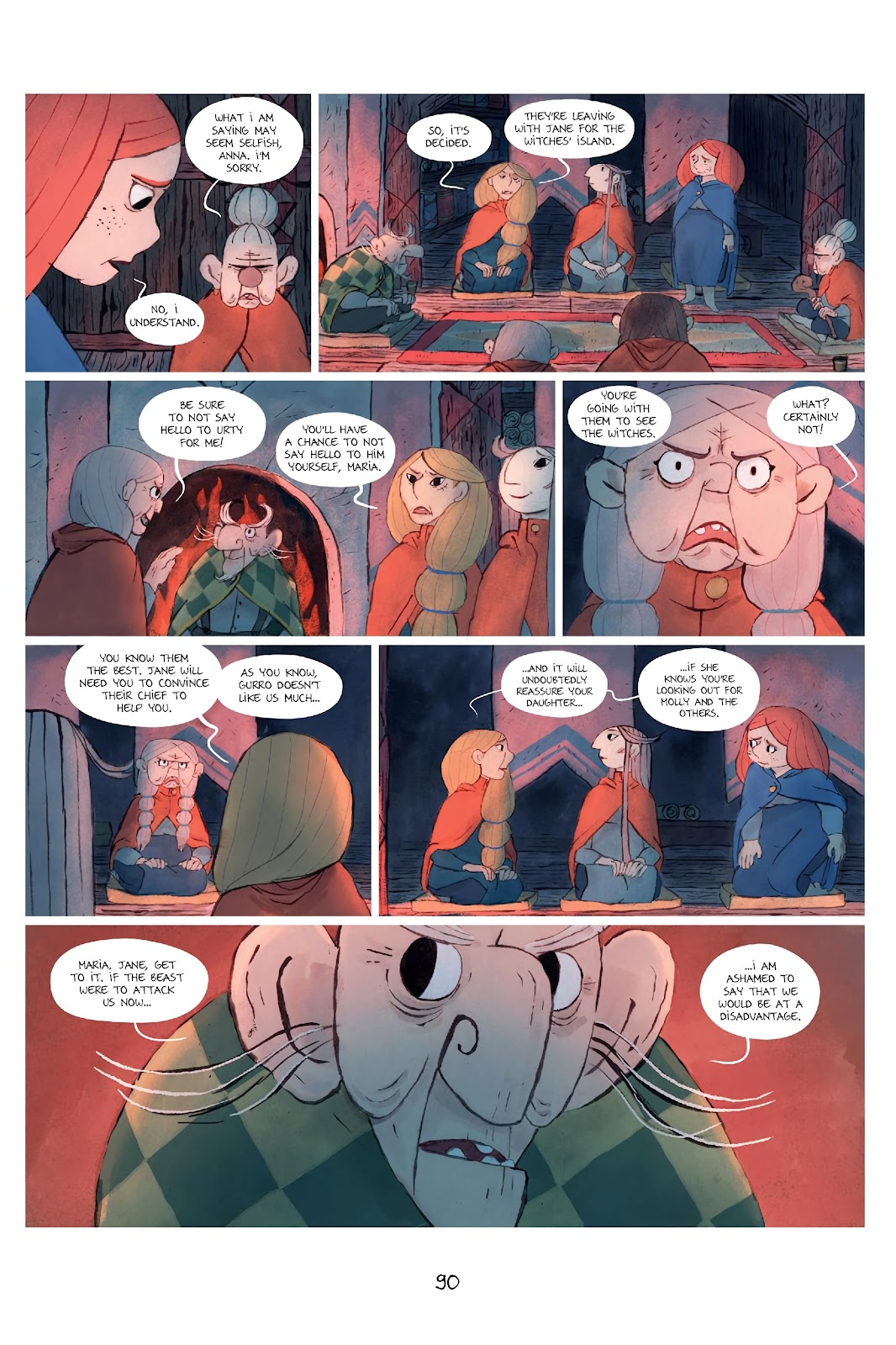 Shepherdess Warriors issue TPB - Page 91