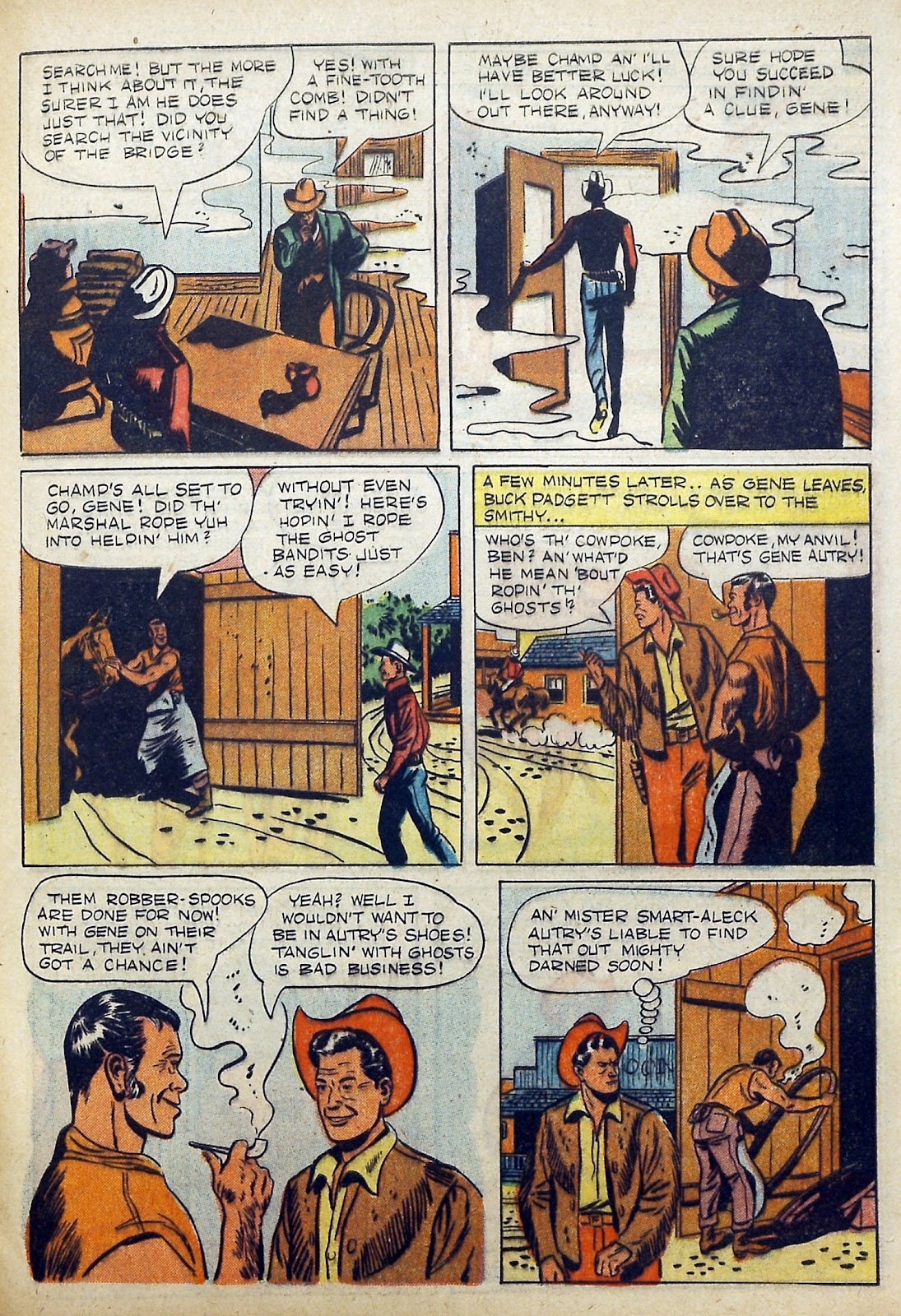 Gene Autry Comics (1946) issue 15 - Page 9