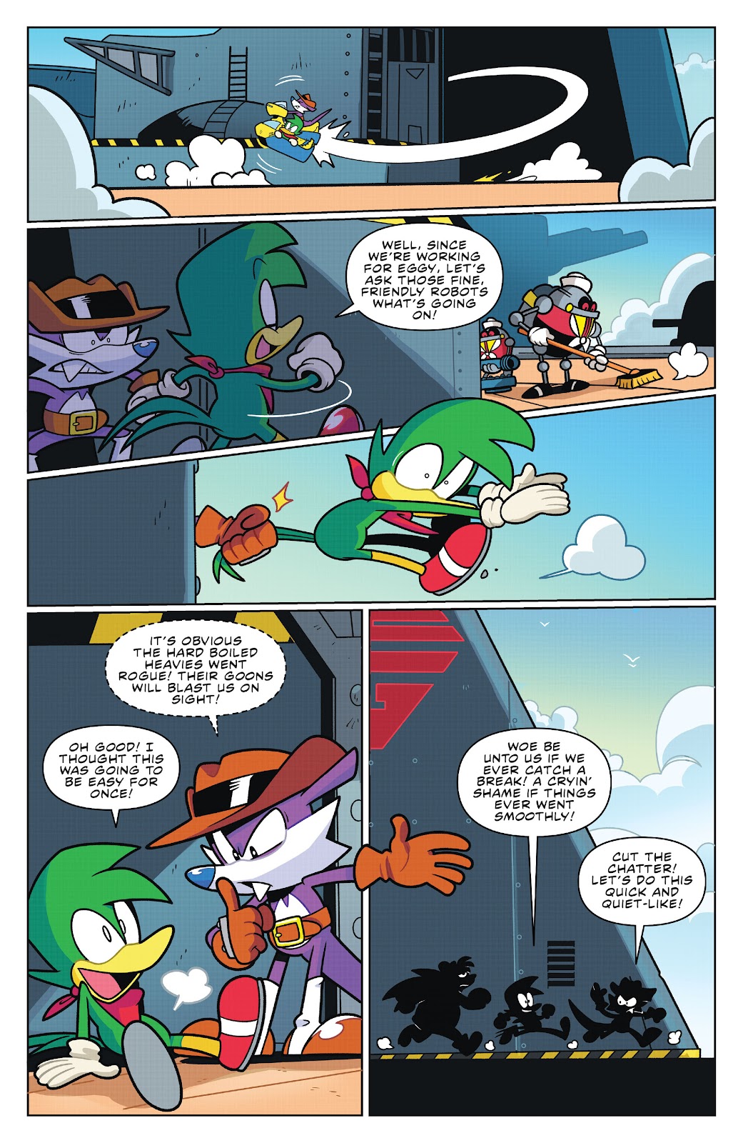 Sonic the Hedgehog: Fang the Hunter issue 3 - Page 14