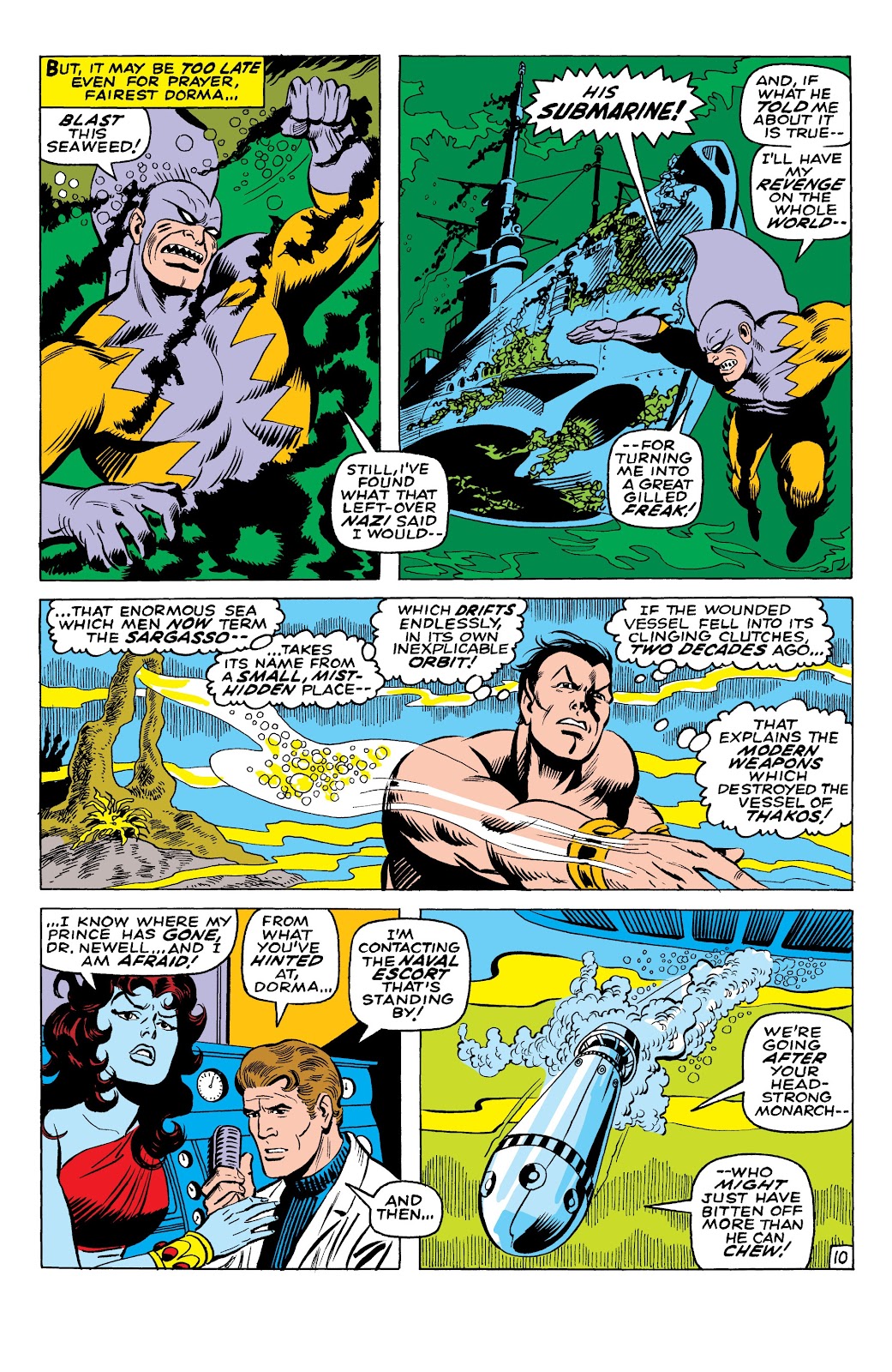 Namor, The Sub-Mariner Epic Collection: Enter The Sub-Mariner issue Who Strikes For Atlantis (Part 2) - Page 32