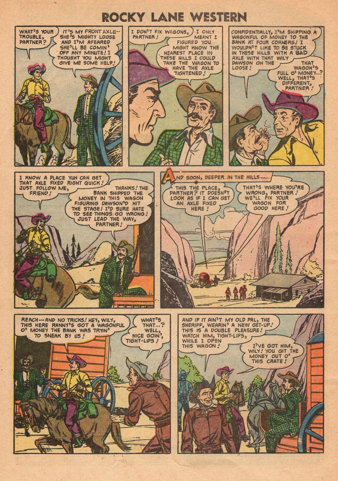 Rocky Lane Western (1954) issue 69 - Page 32