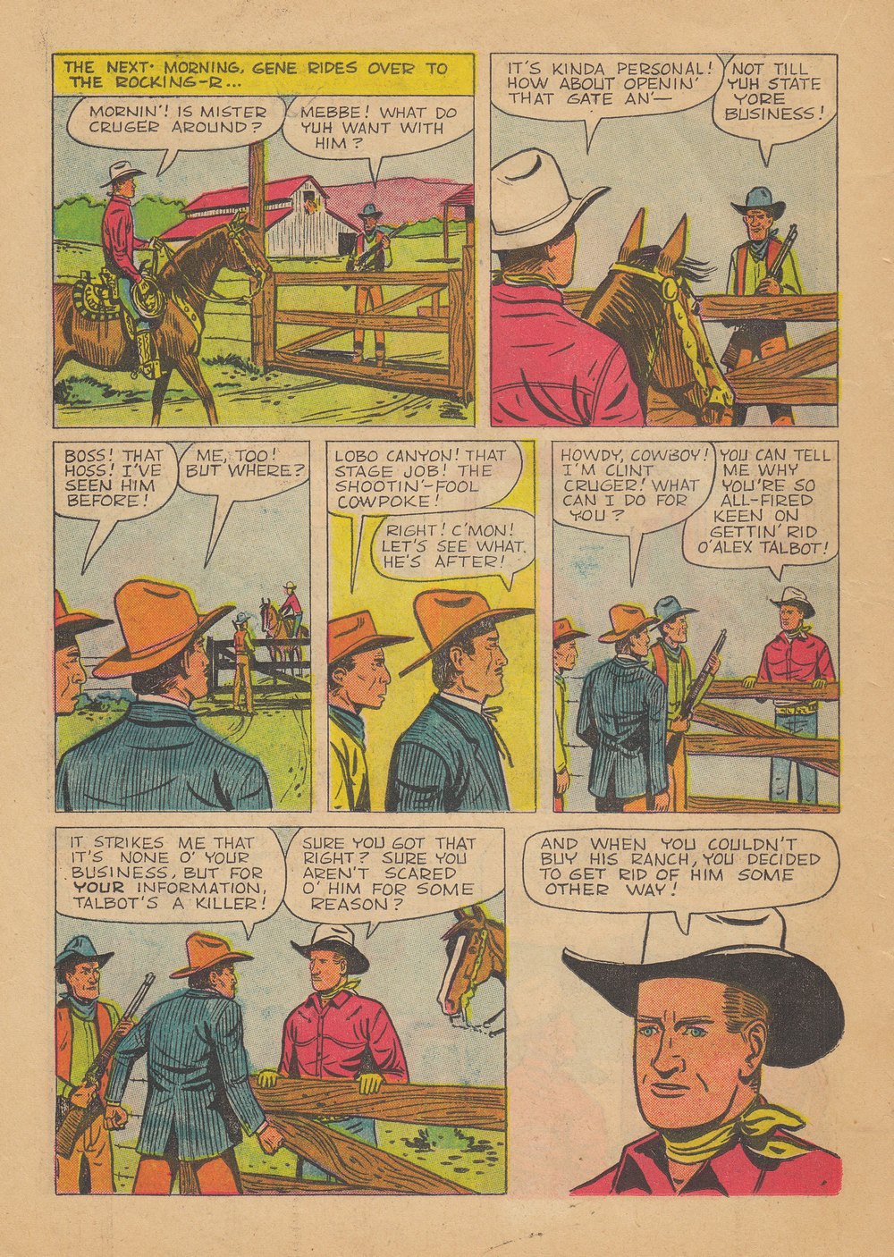 Gene Autry Comics (1946) issue 28 - Page 18